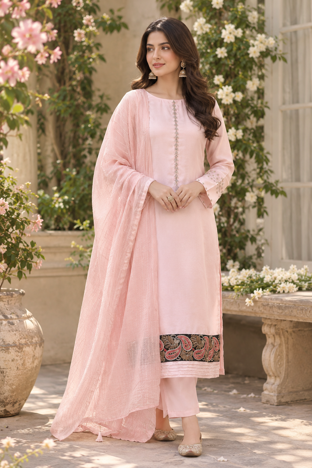 Silk Pink 3 Piece