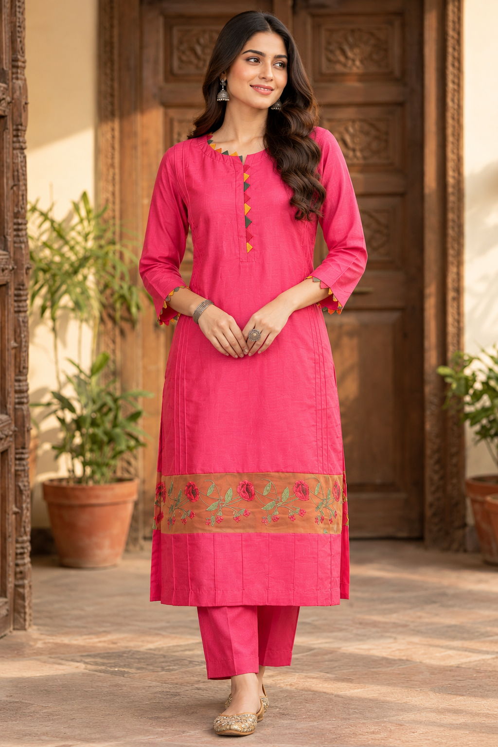 Raw Silk(pink)