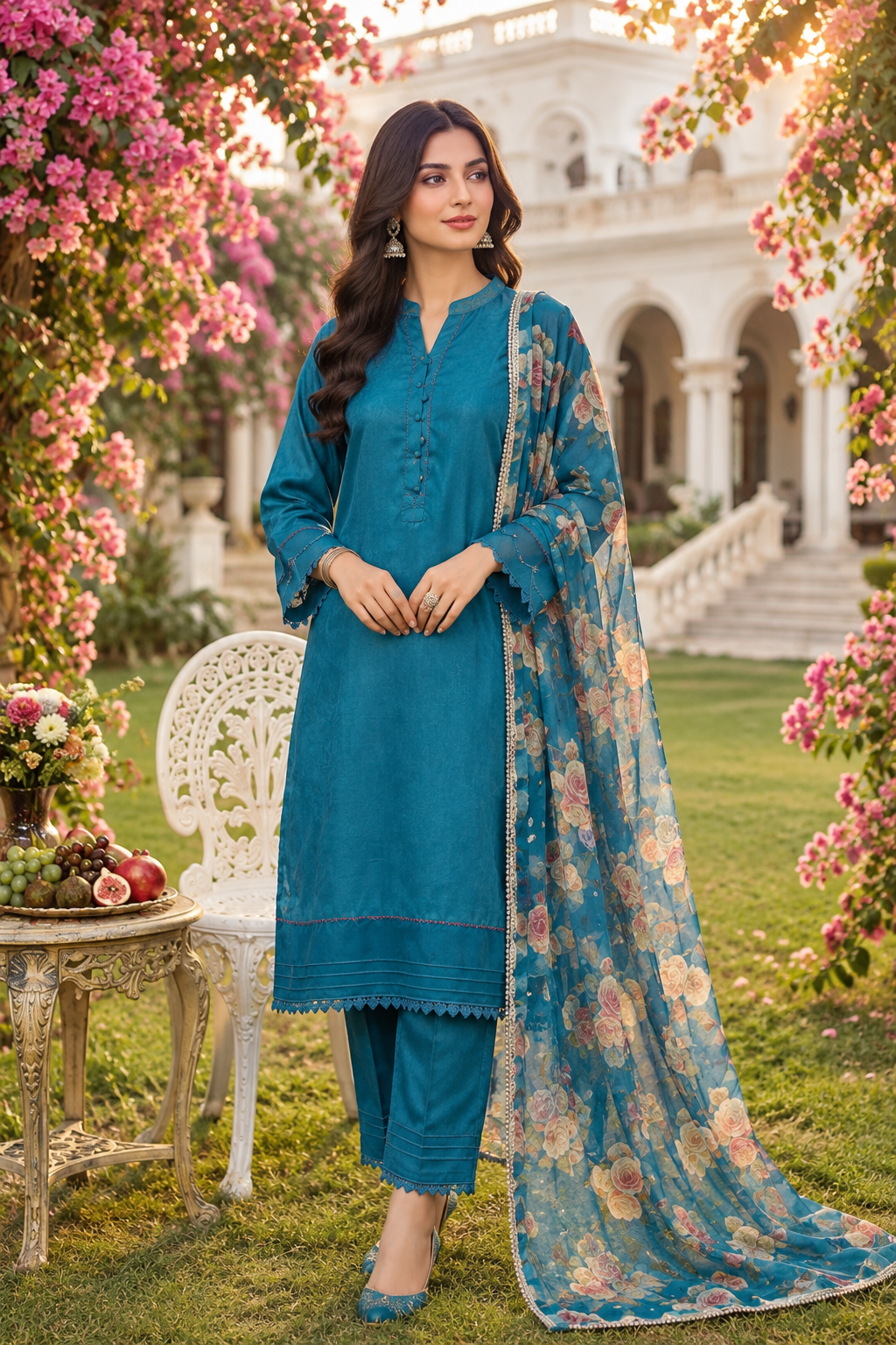 Raw Silk Blue