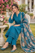 Raw Silk Blue