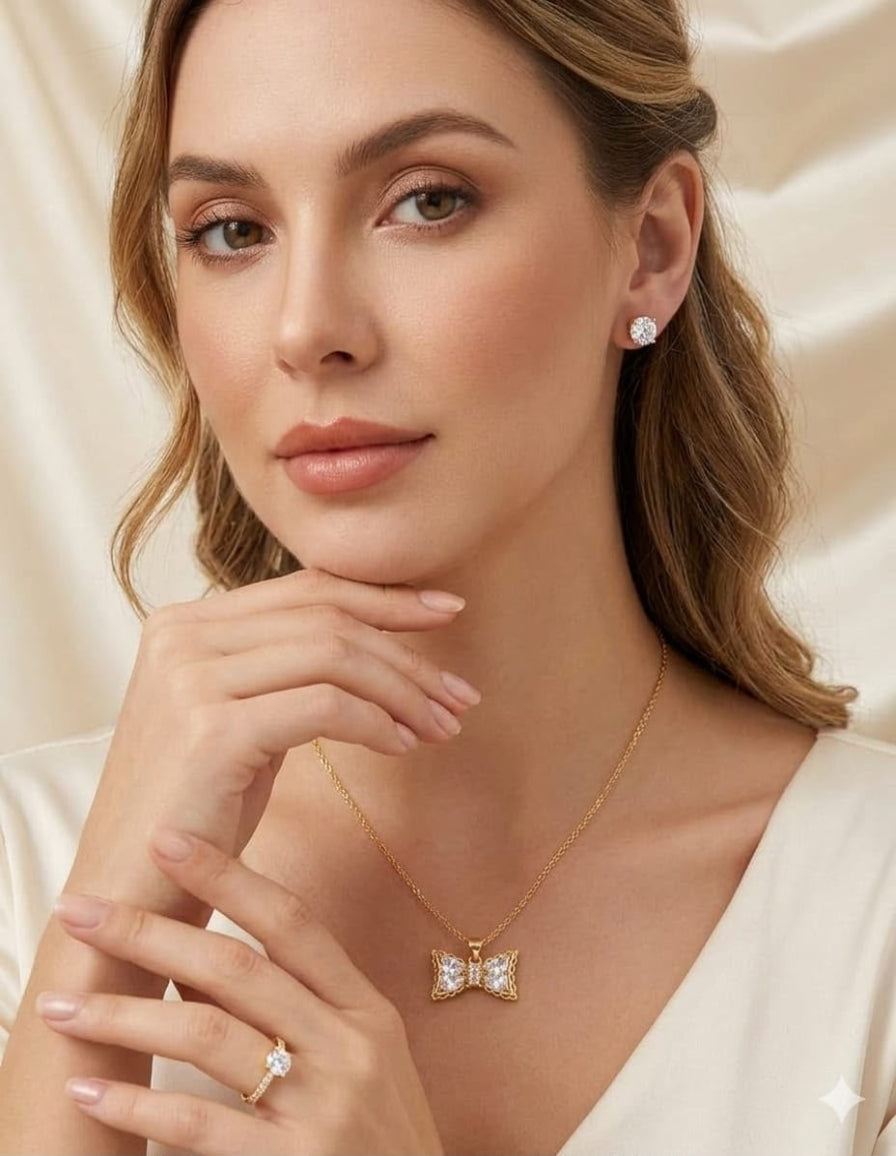 Bow Jewel Set