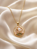 Petal & Pearl Pendant