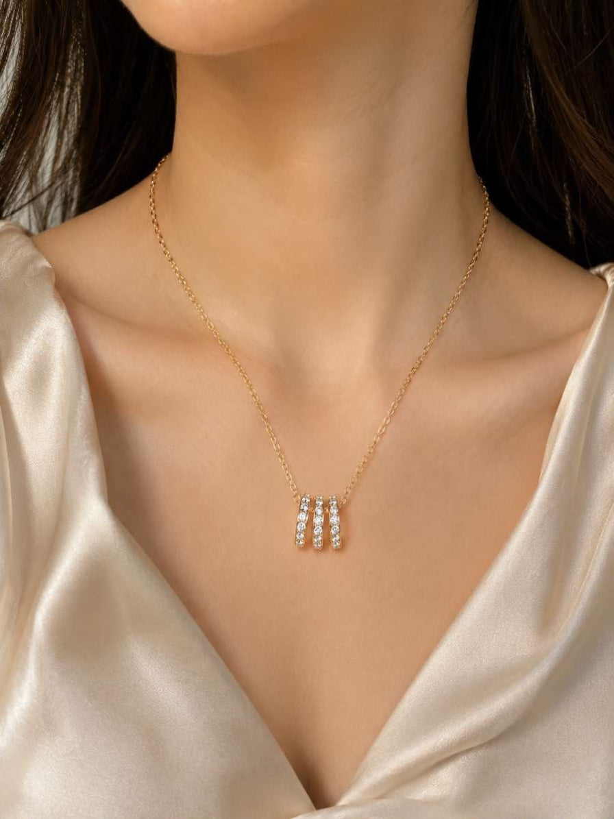 Triple Charm Pendant