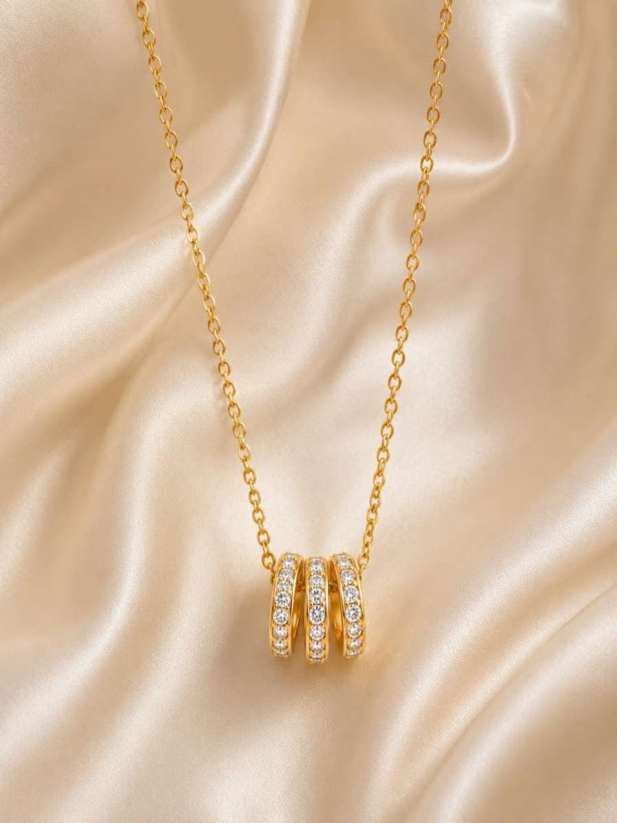 Triple Charm Pendant