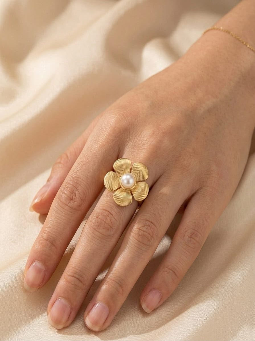 Flower Petal Ring