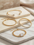 4pcs Elegant Ladies Bracelets
