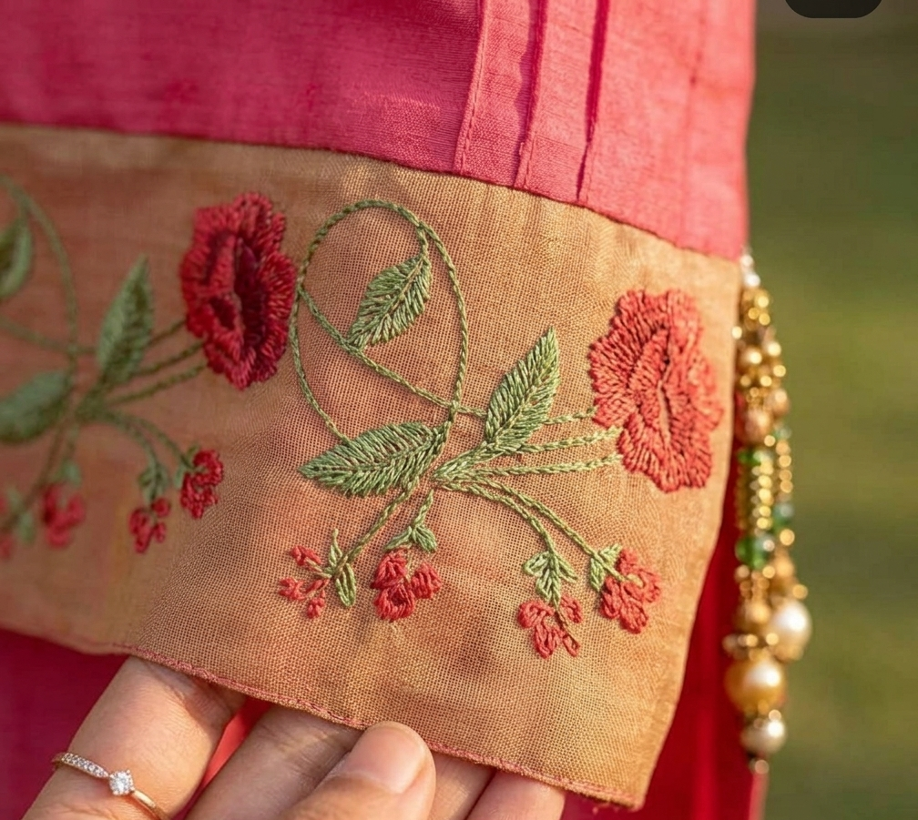 Raw Silk(pink)