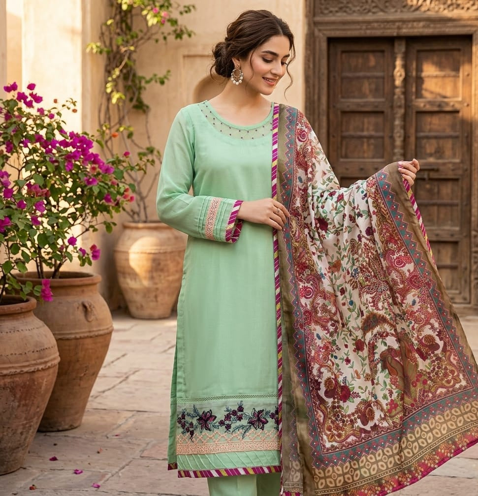 Pistachio Green 3-Piece Suit