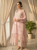 Pink Elegant Lawn Frock